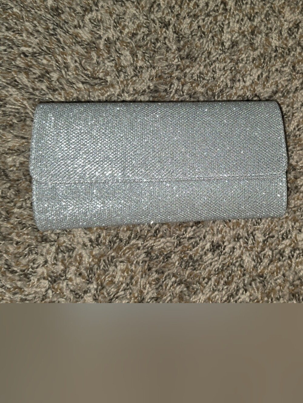 Silver Sparkle Women's Clutch